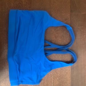 Lululemon sports bra blue